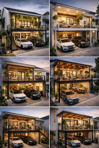 Mezannine Teras Rumah Keren di Jati Sari